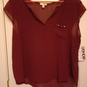 Ladies BONGO shirt size XL